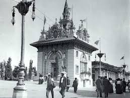Baker S Chocolate Building Pan American Expo 1901 The First Floor Displayed Different Varieties Of Crude Cocoa And Pan American Architecture Old World S Fair