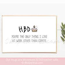 Coworker Birthday Card Funny Birthday Card Snarky Birthday Card Happy Birthday To My Favo Sarcastic Birthday Wishes Birthday Card Sayings Coworkers Birthday