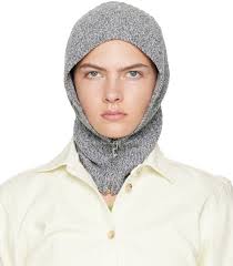 OPEN YY Beige Zip Balaclava OPEN YY
