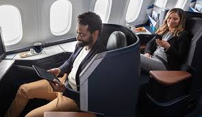 All seats will have usb power and access to 110 volt power. Business Westjet Official Site