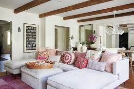 Living room, bedroom, dining room, patio Sofa With 2 Chaise Lounges Design Ideas