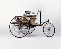 Daimler Motorwagen car, year 1886
