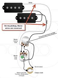 The problem is i have 3 wires 2 black ones and one white on. P Bass Wiring Question Advice Needed Talkbass Com