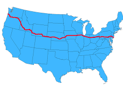 Image of U.S. Route 30 (US 30) Alaska