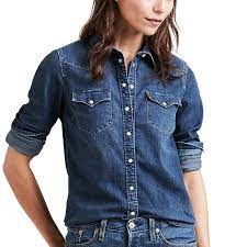 Maybe you would like to learn more about one of these? Women S Levi S Ultimate Western Denim Shirt
