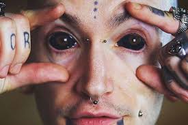 Warriors hoped for bringing fear to enemies and sorcerers thus underlined knowledge of everything, the ability to achieve. 25 Scary Sclera Tattoos That Transform The White Of The Eye