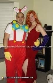 She is depicted as roger's human toon wife in various roger rabbit media. Coolest Homemade Roger And Jessica Rabbit Costumes