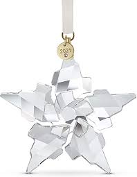 Pandemic social distancing covid quarantine white elephant. Amazon Com Swarovski Christmas Ornament 2021 Annual Edition Large Clear Crystal Home Kitchen