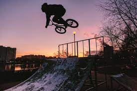 Bmx Bike Silhouette Photo Bike Silhouette Bmx Silhouette Photos