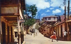 Street Scene In Old Port Of Spain Trinidad Postcard Port Of Spain Trinidad Trinidad Caribbean Port Of Spain