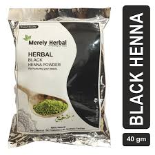 Using various percentages of red henna and black henna you may cover your gray hair naturally obtainining different shades of brown hair. Merely Herbal Black Henna Powder For Natural Black Hair 40 Gm