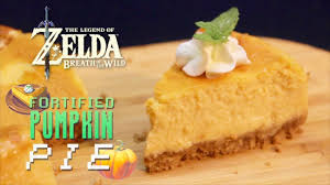 How To Make Fortified Pumpkin Pie From Zelda Breath Of The Wild Pumpkin Recipes Easy Canned Pumpkin Recipes Pumpkin Pie