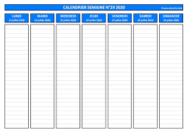 Planning semaine à imprimer planning gratuit planning de travail planning tache menagere modele de planning repas, menus, menus de la semaine, organisateur semanier, bullet journal. Agenda Semainier A Imprimer 2020