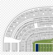 Download Seat Number Michigan Stadium Seat Map Png Free