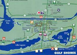 Map Of Alabama Coast Maps Of The Alabama Gulf Coast - Buy-The-Beach.com Alabama Gulf Coast  Newsletter!