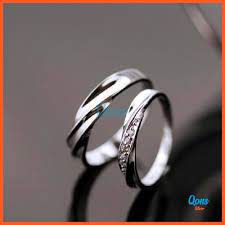 Cincin kawin tunangan emas kuning polos couple yg0260yg dibuat dengan bahan emas kuning kadar 75% untuk kedua cincin. Jual Cincin Kawin Polos Emas Putih Perak Silver Lapis Rodhium 2 Pcs Rsn054 Kota Yogyakarta Cincin Kawin Silver Tokopedia