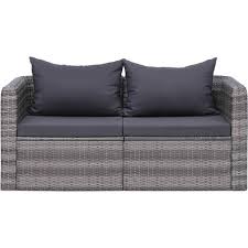 Entdecke deine lieblingsmöbel und richte dein wohnzimmer ganz nach deinem geschmack ein. Garten Ecksofas 2 Stk Grau Poly Rattan
