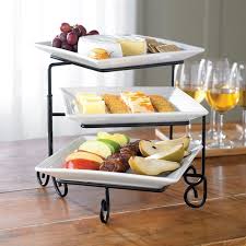 3 tier serving stand highlight material: 24 Serving Trays Bowls And Platters Ideas Platters Buffet Display Serving Platters