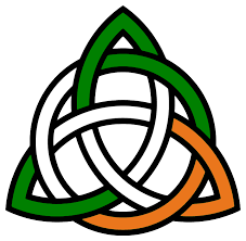 In irish mythology, the characters include kings and queens, male and female deities, druids and other figures such as animals and warriors. Celtic Trinity Knot Clipart Irish Knot Flag Image Vector Irish Symbols Irish Knots Irish Flag Tattoo