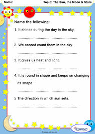 Edwayz Class1 Solar System Social Studies Worksheets English Worksheets For Kindergarten English Worksheets For Kids