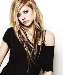 Avril Lavigne Black Highlights 3 Black Hair With Blonde Highlights Hair Styles 2014 Black To Blonde Hair