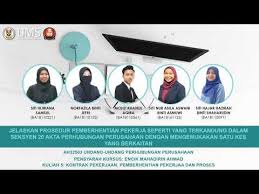 Maybe you would like to learn more about one of these? Prosedur Pemberhentian Kerja Seksyen 20 Akta Perhubungan Perusahaan Beserta Contoh Kes Award Youtube