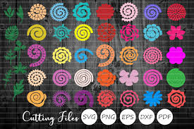 Download 43 Rolled Paper Flowers And Stems Graphic By Hd Art Workshop Creative Fabrica PSD Mockup Templates