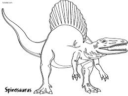 Download and print these dino dan coloring pages for free. Spinosaurus Coloring Page Coloriage Dinosaure Coloriage Dinosaure A Imprimer Dessin Dinosaure