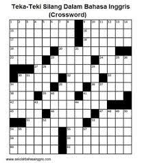 Sistem kami menemukan 25 jawaban utk pertanyaan tts macam jenis inggris. 61 Teka Teki Silang Crossword Dalam Bahasa Inggris Terbaru