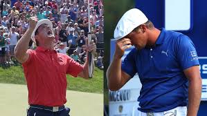 Bryson dechambeau celebrates after sinking a putt for an eagle on the 16th green during the final round of the shriners hospitals for children open golf tournament sunday, nov. The Contradictions Of Bryson Dechambeau