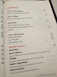 With the highest views of a restaurant / bar in kuala lumpur on the 57th floor, the prices of marini's are not on the cheap side. Food For Thought 186 The Bar At Marini S On 57 Sassy Urbanite S Diary