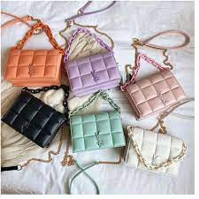 Tas wanita model kantoran terbaru lainnya yakni bonia office bag 472b. Jual New Slingbag Wanita Terbaru 2021 Tas Wanita Nathalie Berkualitas Hitam Kab Bogor Queen Fashion69 Tokopedia