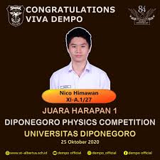 Maybe you would like to learn more about one of these? Olimpiade Fisika Undip Sma Dempo Malang East Java Indonesia