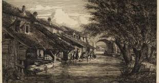 Bords De La Bievre Ou Poterne Des Peupliers A La Glaciere Paris Musees Bievre Peuplier Vieux Paris
