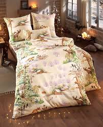 Diese Bettwasche Beweist Wenn Fuchs Und Hirsch Ihnen Gute Nacht Sagen Dann Wohnen Sie Nicht Zwangslaufig Im Wald Winter Bed Home Blanket