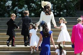 Princess charlotte looked just darling in her 2nd birthday portrait. Prince George And Princess Charlotte Were Total Pros At Meghan Markle And Prince Harry S Wedding Vanity Fair