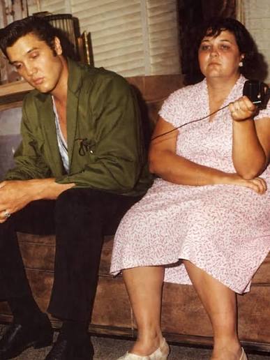 Elvis Presley's close bond with his mother Gladys