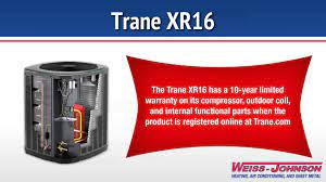 Trane xr16 air conditioner warranty. Trane Xr16 Air Conditioner Youtube