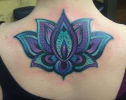 Deeply Colored Lotus Tattoos Cover Tattoo Cute Tattoos