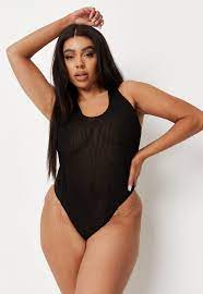 Free return, stylish & trendy plus size clothing, register and get 10% off, shop now. Plus Size Black Mesh Scoop Seamed Lingerie Bodysuit Missguided