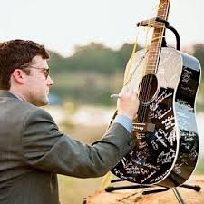 Creative Wedding Guestbooks Wedding Guest Book Guest Book Guitar Wedding