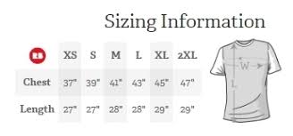 redbubble size chart world of printables menu inside