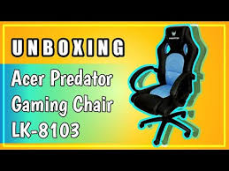 Acer unveiled its crazy thronos gaming chair at ifa last year, and it's back this year with a less motorized version. Unboxing Acer Predator Gaming Chair Lk 8103 Free Youtube