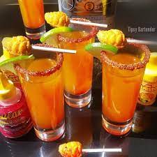 Steps put first five ingredients in a blender or large shaker and mix well. Tipsy Bartender Mini Mangoneada Shots