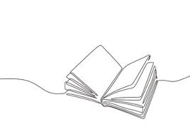 Book Stock Photos Royalty Free Images Vectors Video In 2020 Open Book Drawing Line Art Drawings Simple Line Drawings