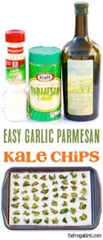 Easy Garlic Parmesan Kale Chips Recipe From Thefrugalgirls Com Just 5 Ingredients And Such A Deli Kale Chip Recipes Kale Chips Recipe Parmesan Kale Chips