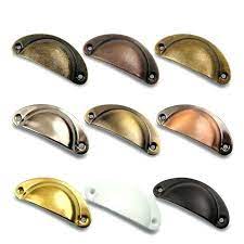 White marble half moon knob. 82mm Half Round Shell Shape Drawer Cabinet Handles 82x35mm Deals 4 Less