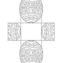 boite paque oeuf a colorier et decouper coloriage fetes paques deco gratuit stade borussia dortmund