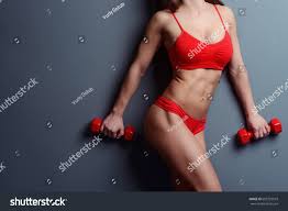 Closeup On Sexy Toned Body Visible Stock Photo (Edit Now) 602725019