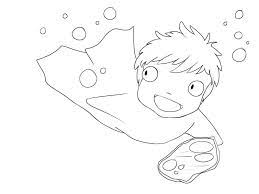 The finished products will make for fun and festive diy easter decor. Lovely Ponyo Coloring Page Free Printable Coloring Pages For Kids